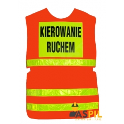 Kamizelka odblaskowa KIEROWANIE RUCHEM